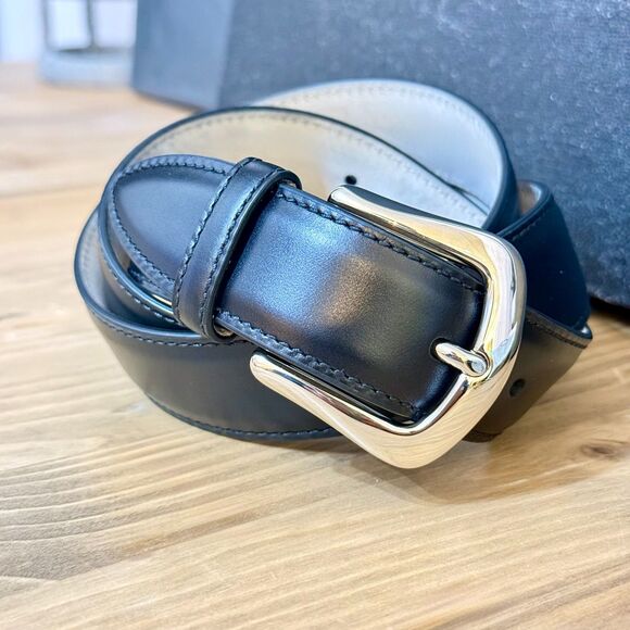 Brunello Cucinelli Men’s Calfskin belt Sz 90 - Picture 4 of 9